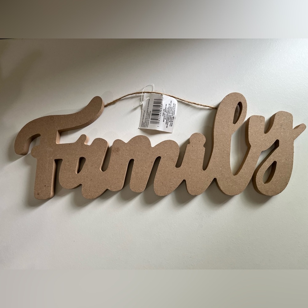 Two Wooden DIY Wall Decor - Picture 2 of 4